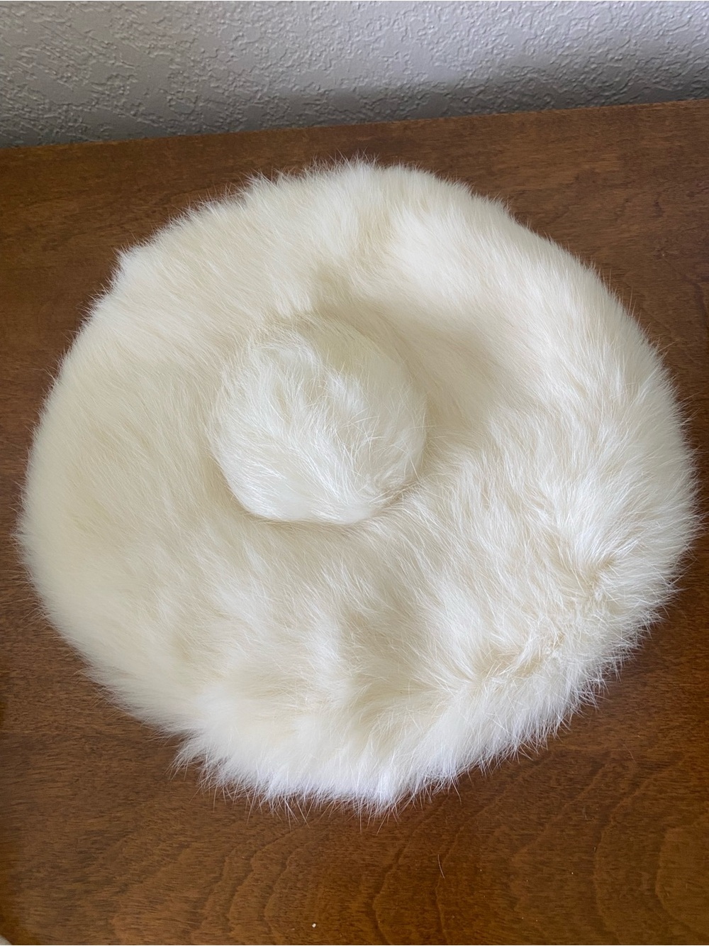 Real fur children’s beret